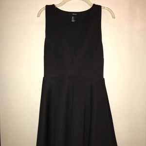 Skater Dress with a Plunge